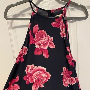 Show Me Your Mumu pink and navy top.